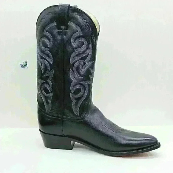 Dan Post Milwaukee DP 2110 Men’s Black Boots Size US 11.5 D - Picture 3 of 11